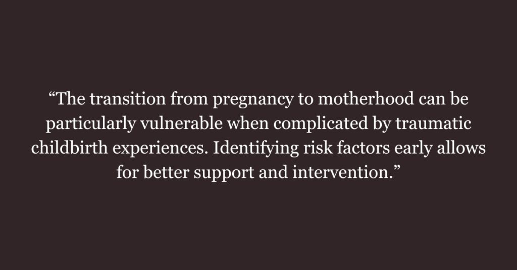transition from pregnancy to motherhood quote